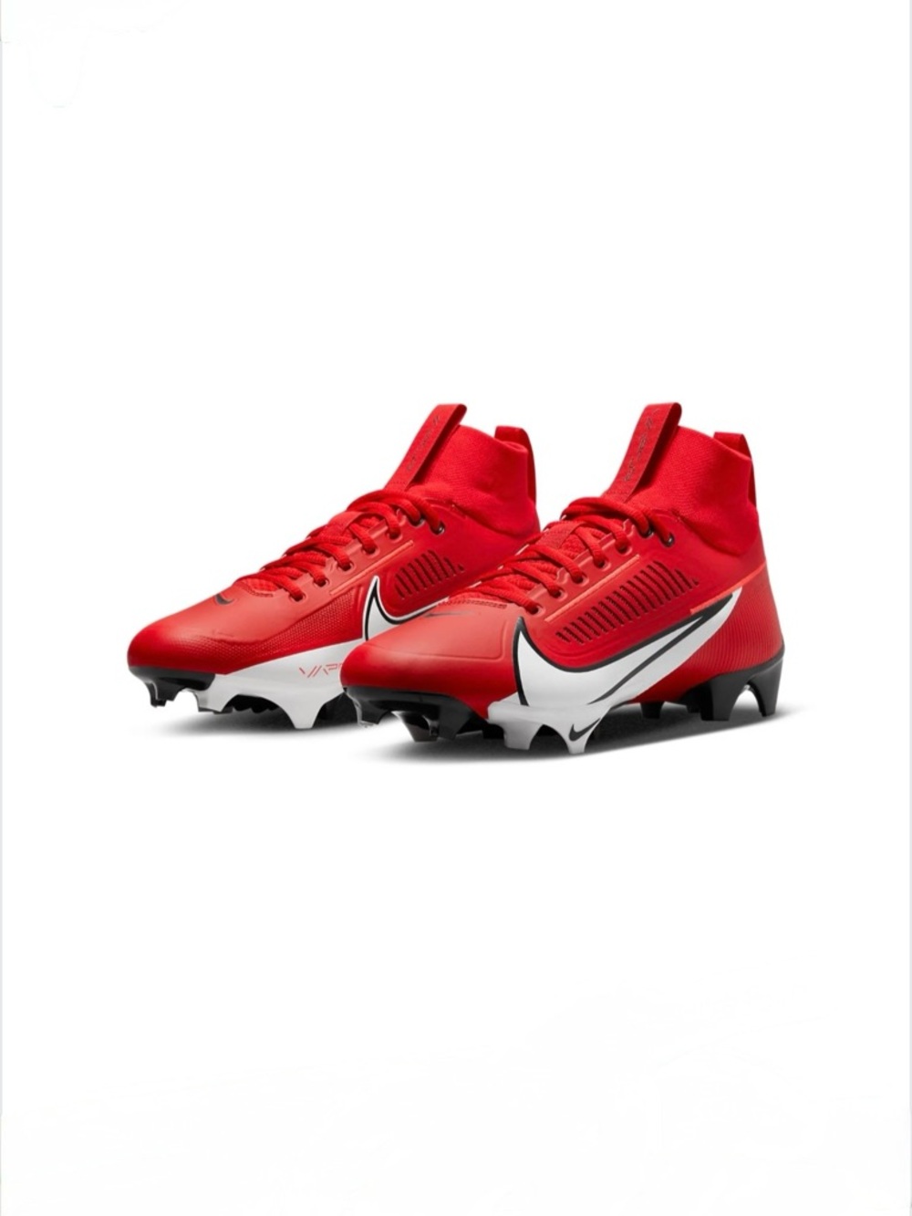 Nike Vapor Edge Pro 360 Football Cleats Red White Men’s Size 9